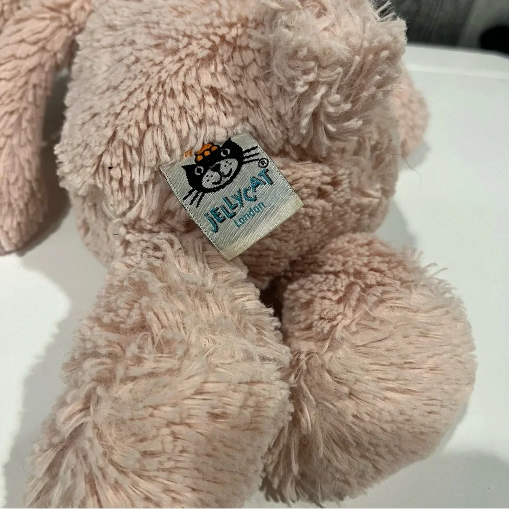 Jellycat Bashful Blush Pink Bunny Plush Small 12” Stuffed Animal Super Soft Toy